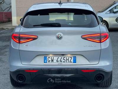 Alfa Romeo Stelvio 2.2 Turbodiesel 210 CV AT8 Q4 Sprint PREZZO VERO Blu/Azzurro usata Fiumicino