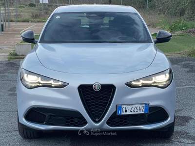 Alfa Romeo Stelvio 2.2 Turbodiesel 210 CV AT8 Q4 Sprint PREZZO VERO Blu/Azzurro usata Fiumicino