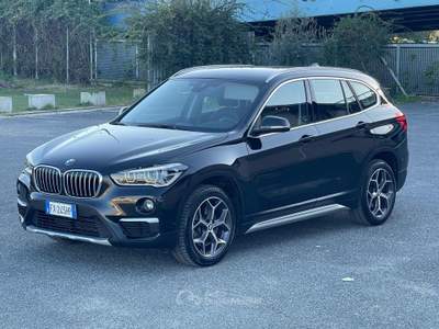 BMW X1 xDrive20d Msport 4x4 Head Up Display E6D 23.200€ Nero usata Fiumicino