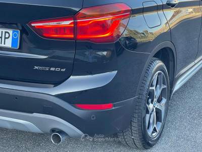 BMW X1 xDrive20d Msport 4x4 Head Up Display E6D 23.200€ Nero usata Fiumicino
