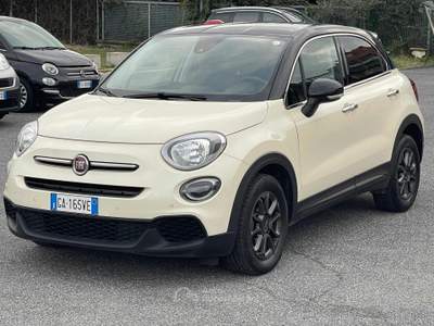 Fiat 500X 1.0 T3 120 CV Lounge Bicolore Avorio Nero 11.900€ Bianco usata Fiumicino
