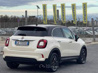 Fiat 500X 1.0 T3 120 CV Lounge Bicolore Avorio Nero 11.900€ Bianco usata Fiumicino