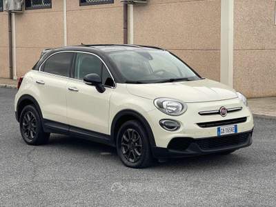 Fiat 500X 1.0 T3 120 CV Lounge Bicolore Avorio Nero 11.900€ Bianco usata Fiumicino