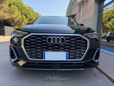 Audi Q3 SPB 35 TDI 150CV S LINE S TRONIC UNIPROPRIETARIO Nero usata Venezia