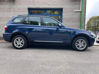 BMW X3 3.0i 231CV XDRIVE INTERNI IN PELLE SENSORI PARCH. Blu/Azzurro usata Venezia