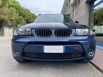 BMW X3 3.0i 231CV XDRIVE INTERNI IN PELLE SENSORI PARCH. Blu/Azzurro usata Venezia