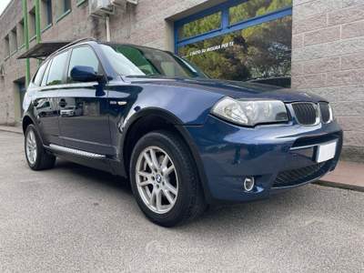 BMW X3 3.0i 231CV XDRIVE INTERNI IN PELLE SENSORI PARCH. Blu/Azzurro usata Venezia