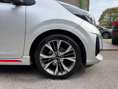 Kia Picanto 1.0 101CV T-GDI GT LINE UNIPROPRIETARIO CERCHI 16 Argento usata Venezia