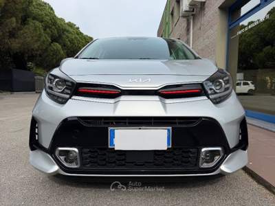 Kia Picanto 1.0 101CV T-GDI GT LINE UNIPROPRIETARIO CERCHI 16 Argento usata Venezia