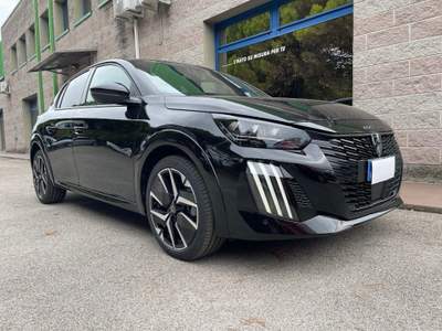 Peugeot 208 HYBRID 136CV GT AUTOMATICA DCS6 GARANZIA 8 ANNI Nero usata Venezia