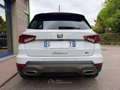 Seat Arona 1.0 TSI 95CV FR BICOLOR CERCHI BRUNITI DA 18" Bianco usata Venezia