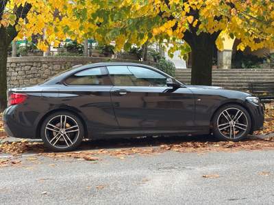 BMW Serie 2 218d AUTO PERFETTA Nero usata San Giovanni Valdarno