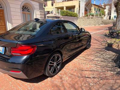 BMW Serie 2 218d AUTO PERFETTA Nero usata San Giovanni Valdarno