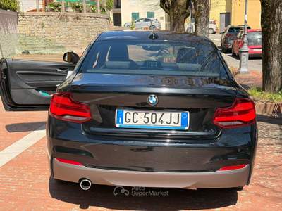 BMW Serie 2 218d AUTO PERFETTA Nero usata San Giovanni Valdarno
