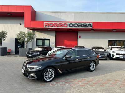 BMW Serie 5 520d 520 d Touring XDRIVE Luxury AUTOM EURO6 LED CRUISE ADATTIVO Nero usata San Felice sul Panaro