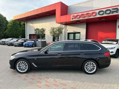 BMW Serie 5 520d 520 d Touring XDRIVE Luxury AUTOM EURO6 LED CRUISE ADATTIVO Nero usata San Felice sul Panaro