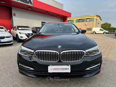BMW Serie 5 520d 520 d Touring XDRIVE Luxury AUTOM EURO6 LED CRUISE ADATTIVO Nero usata San Felice sul Panaro