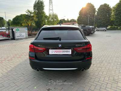 BMW Serie 5 520d 520 d Touring XDRIVE Luxury AUTOM EURO6 LED CRUISE ADATTIVO Nero usata San Felice sul Panaro
