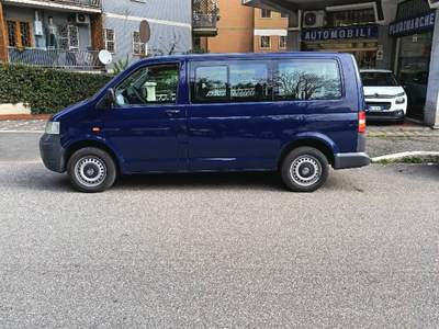 Volkswagen Transporter pulmino Blu/Azzurro usata Roma