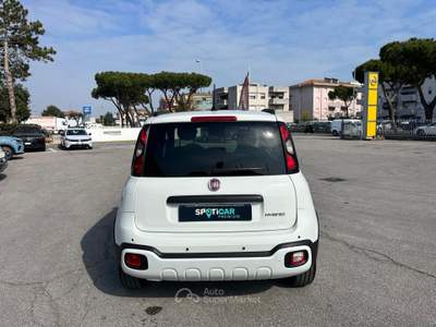 Fiat Panda Panda 1.0 firefly hybrid Cross s&s 70cv PANDINA Bianco usata Rimini