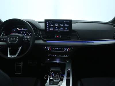 Audi Q5 45 TFSI S Line quattro S tronic Tetto panoramico/Gancio traino a scomparsa/Head-up display Grigio usata Feltre