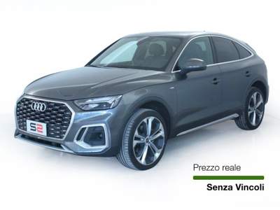 Audi Q5 45 TFSI S Line quattro S tronic Tetto panoramico/Gancio traino a scomparsa/Head-up display Grigio usata Feltre Audi Q5 45 TFSI S Line quattro S tronic Tetto panoramico/Gancio traino a scomparsa/Head-up display Grigio usata Feltre