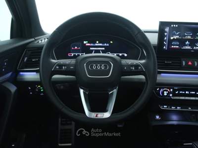 Audi Q5 45 TFSI S Line quattro S tronic Tetto panoramico/Gancio traino a scomparsa/Head-up display Grigio usata Feltre