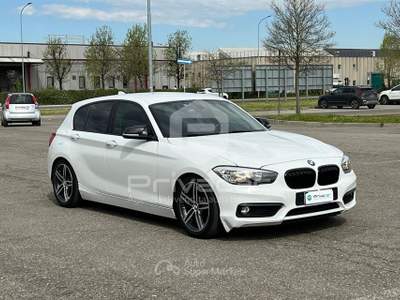 BMW Serie 1 116d BMW 116d 5p. Sport Bianco usata Carpi