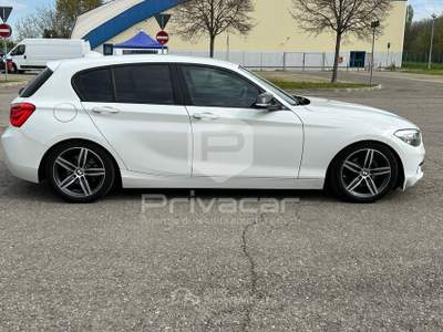 BMW Serie 1 116d BMW 116d 5p. Sport Bianco usata Carpi