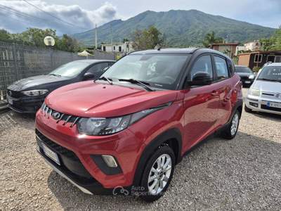 Mahindra KUV100 Mahindra KUV100 83cv 1.2 VVT Bifuel 62kW Rosso usata Sant'Anastasia
