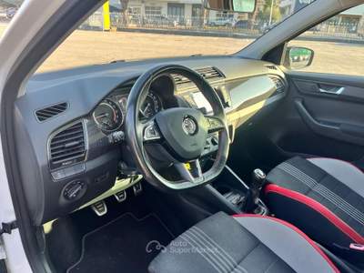 Skoda Fabia Fabia 1.4 TDI 75 CV Monte Carlo Bianco usata Rimini