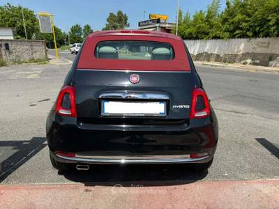 Fiat 500C 500C 1.0 hybrid Dolcevita 70cv Nero usata Roma