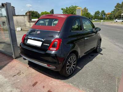 Fiat 500C 500C 1.0 hybrid Dolcevita 70cv Nero usata Roma