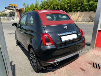 Fiat 500C 500C 1.0 hybrid Dolcevita 70cv Nero usata Roma