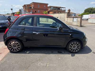 Fiat 500C 500C 1.0 hybrid Dolcevita 70cv Nero usata Roma