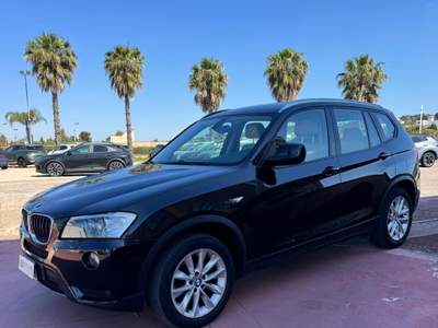 BMW X3 BMW X3 XDRIVE20D FUTURA Nero usata Tuglie