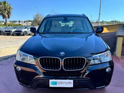 BMW X3 BMW X3 XDRIVE20D FUTURA Nero usata Tuglie