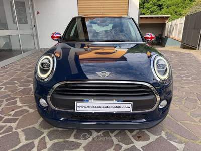 MINI One 3p 1.5 Hype 102cv auto PELLE - APPLE CAR PLAY BELLISSIMA Blu/Azzurro usata Cesano Maderno