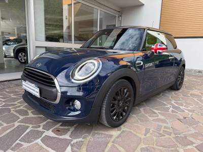 MINI One 3p 1.5 Hype 102cv auto PELLE - APPLE CAR PLAY BELLISSIMA Blu/Azzurro usata Cesano Maderno