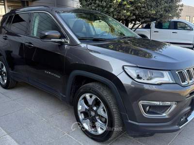Jeep Compass 2.0 mjt Limited 4wd 140cv auto *18'', GANCIO TRAINO, VETRI, PROMO AZZURRA* Grigio usata Suzzara