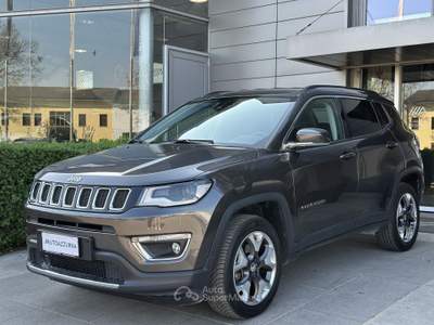 Jeep Compass 2.0 mjt Limited 4wd 140cv auto *18'', GANCIO TRAINO, VETRI, PROMO AZZURRA* Grigio usata Suzzara