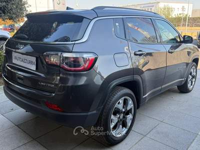 Jeep Compass 2.0 mjt Limited 4wd 140cv auto *18'', GANCIO TRAINO, VETRI, PROMO AZZURRA* Grigio usata Suzzara