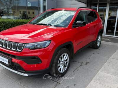 Jeep Compass 1.6 mjt Limited 2wd 130cv | 360°, NAVI, VETRI, 17", PROMO AZZURRA Rosso usata Suzzara