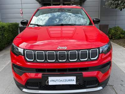 Jeep Compass 1.6 mjt Limited 2wd 130cv | 360°, NAVI, VETRI, 17", PROMO AZZURRA Rosso usata Suzzara