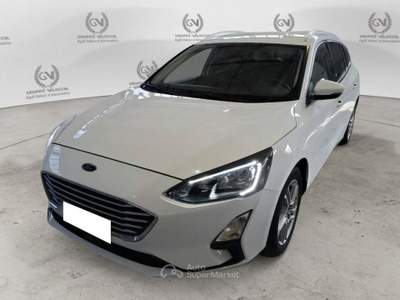 Ford Focus 1.5 Ecoblue 120cv Business Auto Bianco usata Roma