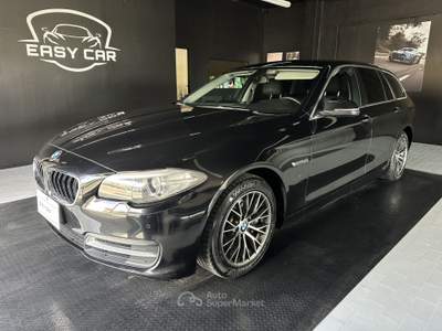 BMW Serie 5 520d 520d Touring Bus. Automatica Nero usata Santa Maria a Monte