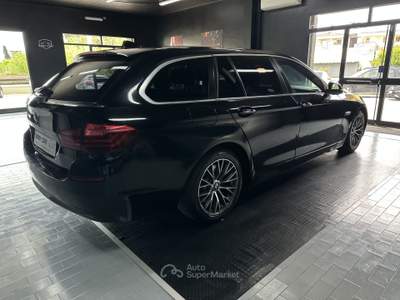 BMW Serie 5 520d 520d Touring Bus. Automatica Nero usata Santa Maria a Monte