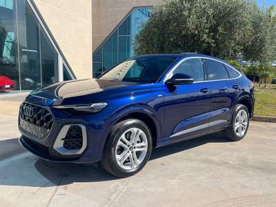 Audi Q5 SPB TDI 150 kW mHEV+ S tronic quattro S line possibilità noleggio no scoring Blu/Azzurro usata Gela
