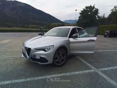 Alfa Romeo Stelvio Unico proprietario, tenuta in box Argento usata Torino