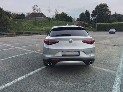 Alfa Romeo Stelvio Unico proprietario, tenuta in box Argento usata Torino